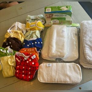 Reusable diaper bundle